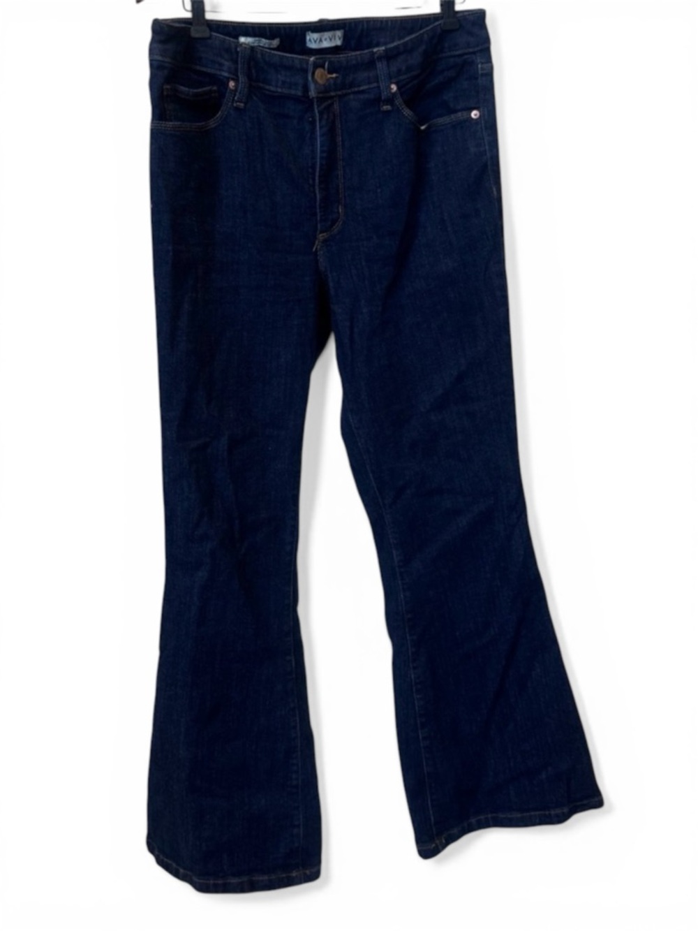 Ava & Viv Dark Indigo Flare Jeans